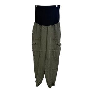 A:glow Maternity Size Medium Comfort Band Cargo Pants